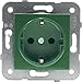 Produktbild Meridian Schutzkontaktsteckdose grün 90961808-DE