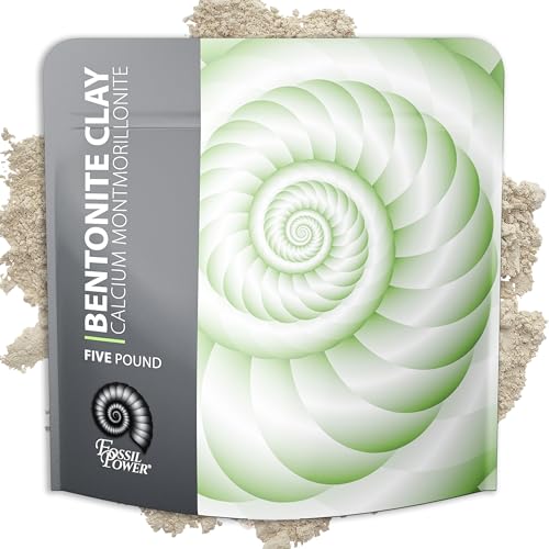 FOSSIL POWER Calcium Bentonite Clay Powder 5 Lb