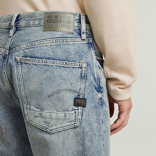 G-STAR Herren Dakota Regular Straight Jeans, Mehrfarben (Vintage Aegean sea Restored D23691-E107-H536), 36W / 30L – Ansicht 5