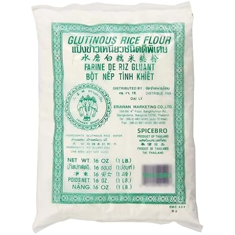 Glutinous Rice Flour 16 Ounce Sourced for SPICEBRO online Grocery Cover
