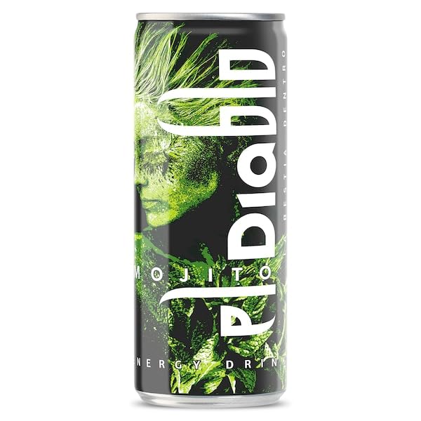Bebida energética de mojito El diablo de Dia lata 250 ml