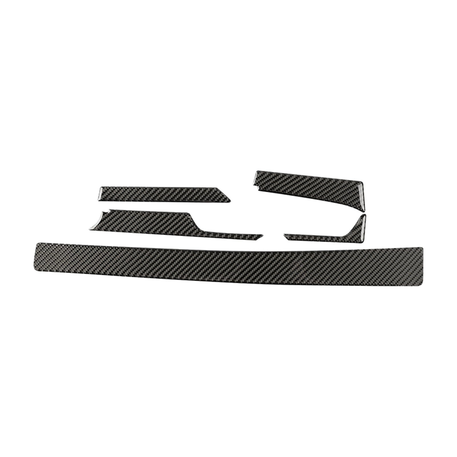 Car Trim Interior for Chevrolet for Camaro 2017-2022 Accessories Car Instrument Console Decorative Strip Sticker Trim Cover Interior Mouldings(Black,RHD)