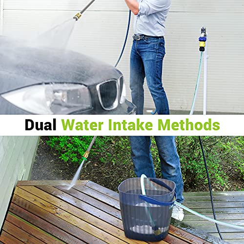 Paxcess 3000PSI Pressure Washer 1.76GPM Powerful Electric Power Washer Machine with 4 Quick Connect Nozzles, 16.9oz Foam Cannon for Cleaning Home, Cars, Driveways, Patios, Fences, Garden