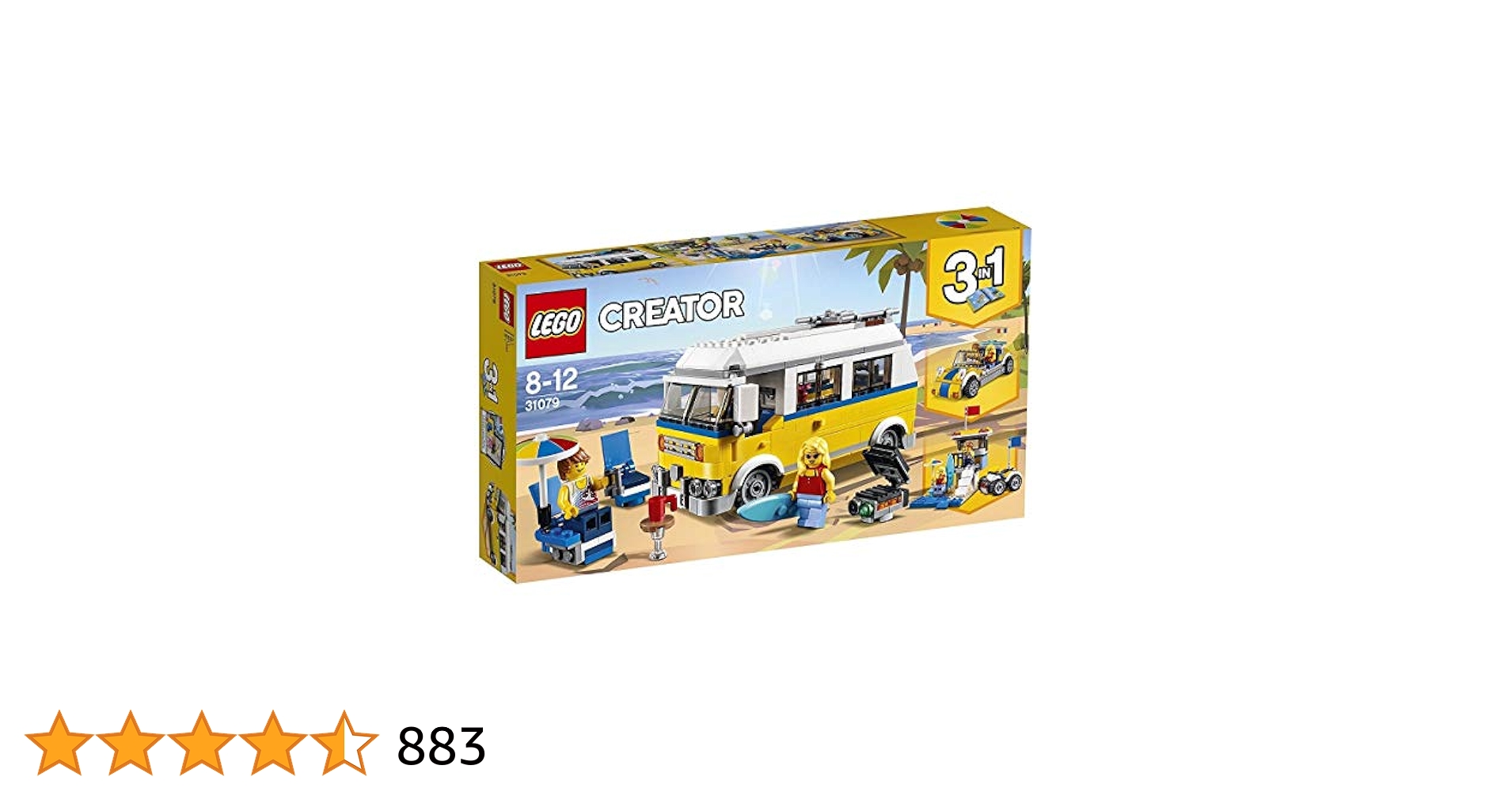 エルヴィス・フイルムズ・コレクターズ・ボックスVol.2＋ＧＯ！ＧＯ！ＧＯ！ Amazon.co.jp: LEGO Creator 3in1 Sunshine Surfer Van 31079