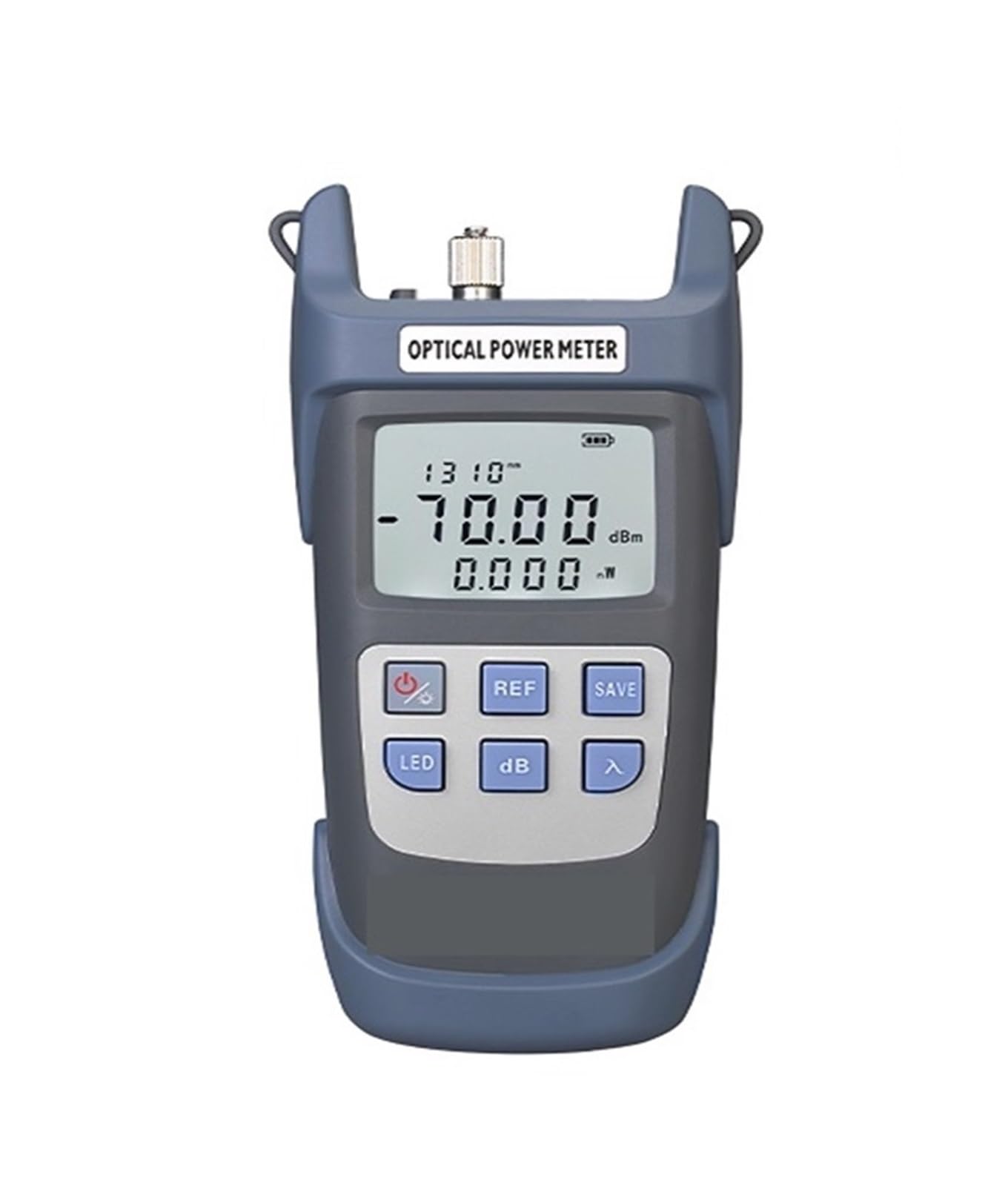 Fiber Optic Cable Tester, 19pcs/Set FTTH Fiber Optic Tool Kit with -70~+10dBm Optical Power Meter 10MW Visual Fault Locator