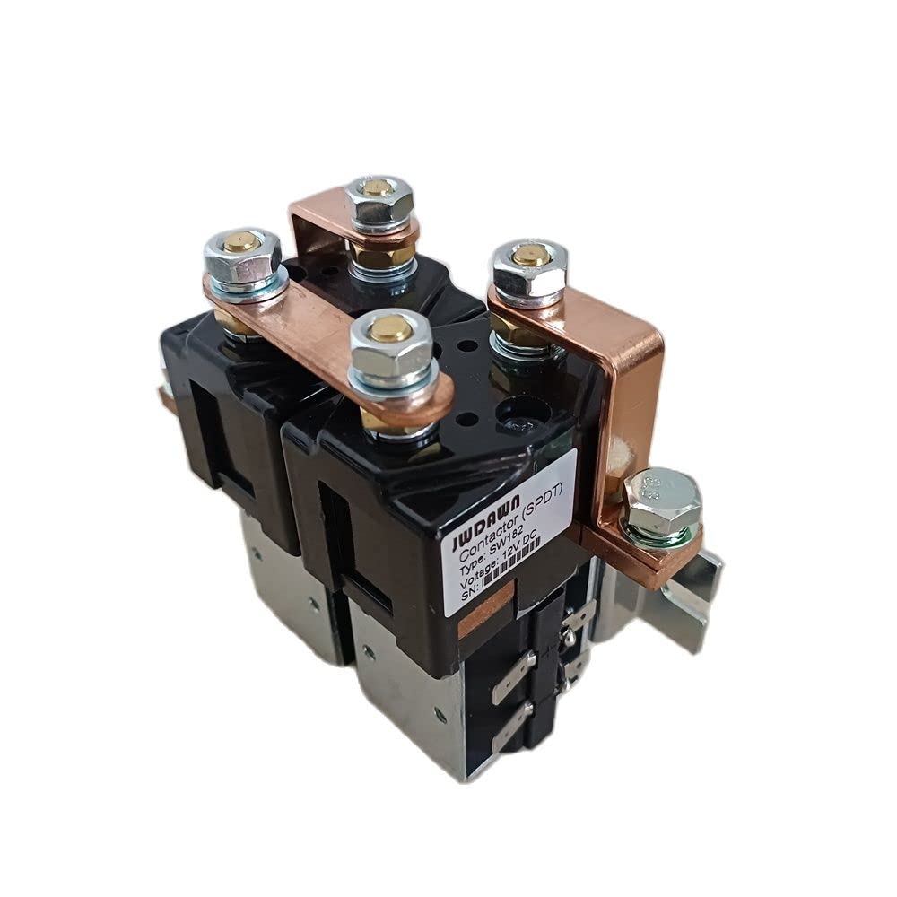 Motor-Rückfahrschütz, SW182, 12 V, 200 A, Wechselmagnetrelais, Ersatz für Albright SW182 SW182B 12 Volt 200 Ampere Schütz
