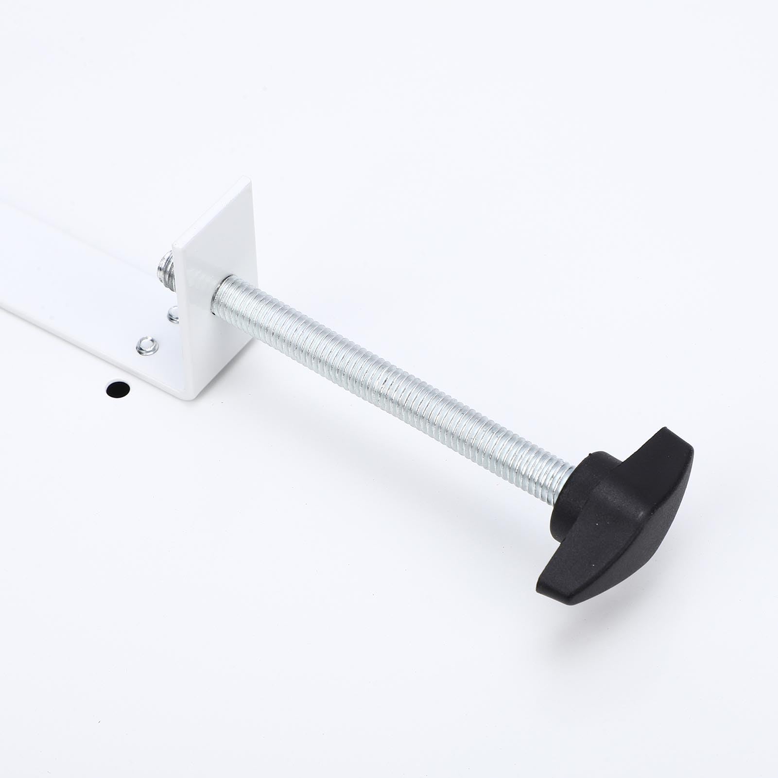 Étagère de chevet peu encombrante avec porte-gobelet, plateau de lit en acier au carbone pour lits superposés et petits espaces, capacité de 13,6 kg, idéale pour dortoirs et appartements