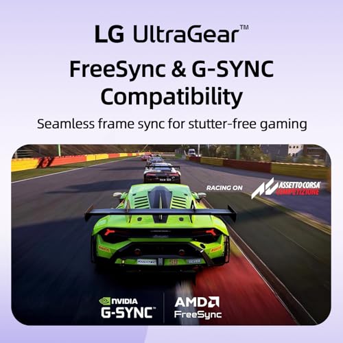Image of LG 24 inch Ultragear FHD Gaming Monitor, IPS Display, 144Hz Refresh Rate, 1ms MBR, HDR10, 99% sRGB, NVIDIA G-SYNC Compatible, AMD FreeSync, HDMI, DisplayPort, VESA Mountable, Ultra-Slim Bezel, Tilt, Black