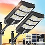 Sunwish Solar Street Lights Outdoor 6500K Parking...