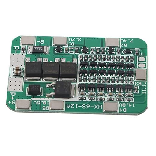 6S 15A 22V 24V batteriskyddskort PCB BMS för 18650 Li-ion-cell, litiumbatteriskyddskort 50 × 32mm
