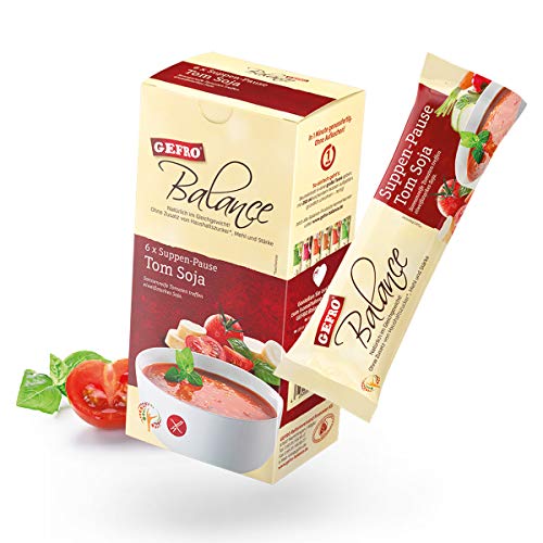 GEFRO Balance Suppen-Pause Tom Soja: 6 Portionsbeutel, warme Mittagspaue & Mahlzeit Cover