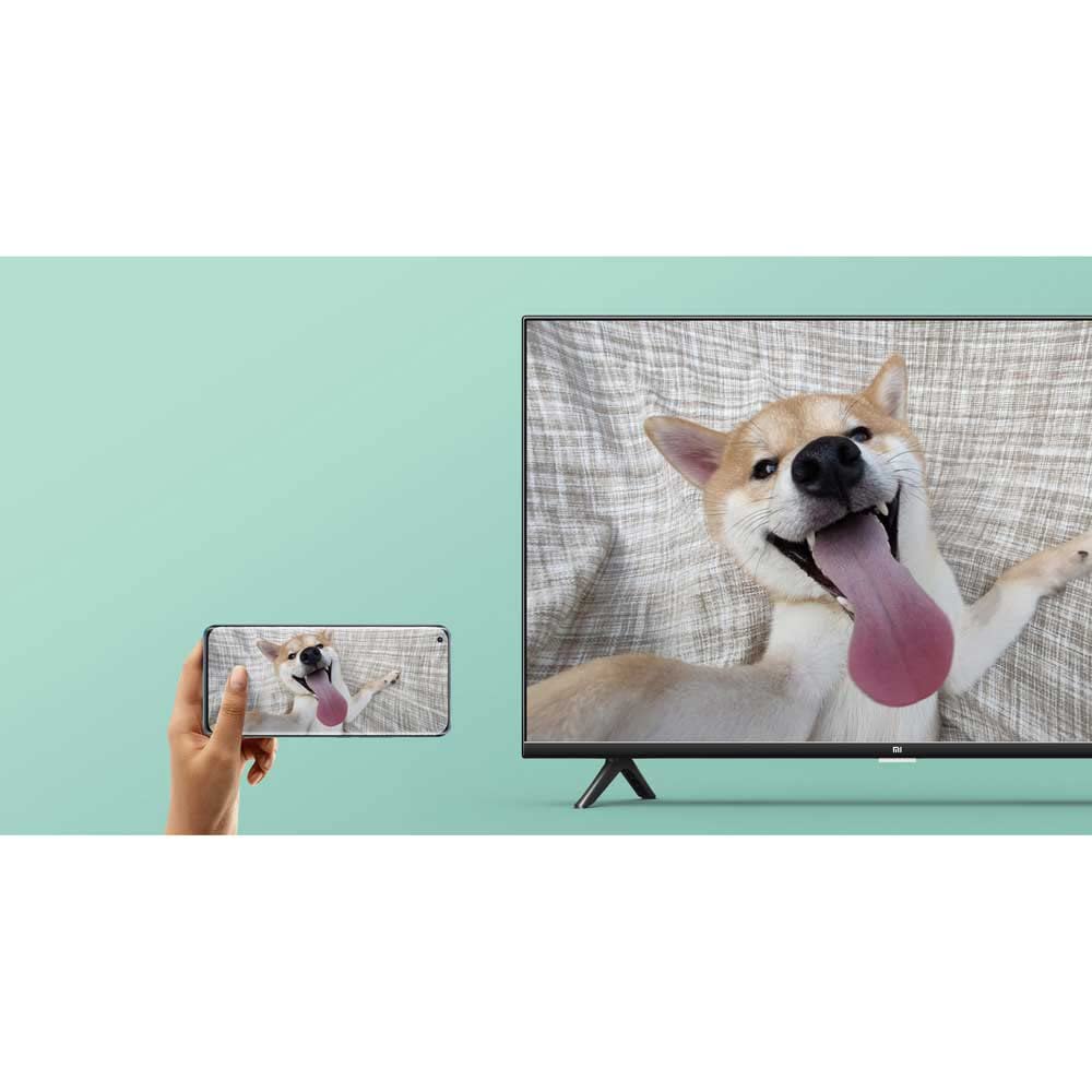 Xiaomi Smart TV P1 32 pouces (Frameless, HD, Android 9.0, Prime Video, Netflix, Google Assistant, Compatible Alexa, Bluetooth, 3 HDMI, 2 USB) [Model 2021] L32M6-6AEU Noir
