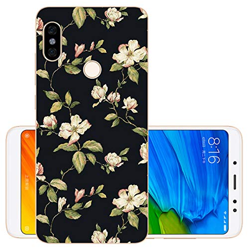 YYSJK For Xiaomi Redmi Note 5 Pro Case Cover Back Coque Redmi Note 5 Global Phone Case Soft Tpu Redmi Note5 Pro Silicone Case,WMH,Redmi Note 5