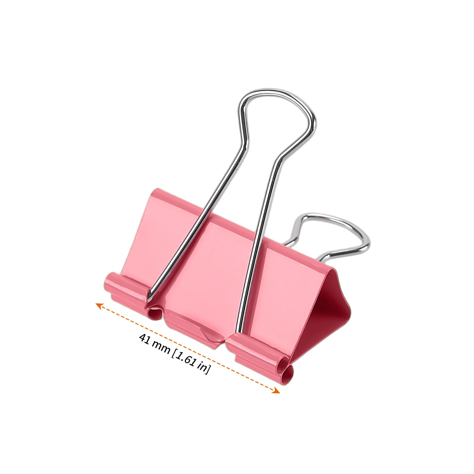 HOZEON Confezione da 120 clip per raccoglitori grandi, resistenti e colorate, per documenti da ufficio, documenti e organizzazione domestica