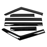 Window Visors Rain Guards for Jetour T2 2023 2024 2025, Glass Deflectors for Jetour Traveler Accessories Vent Window Out-Channel Extra Durable 6PCS
