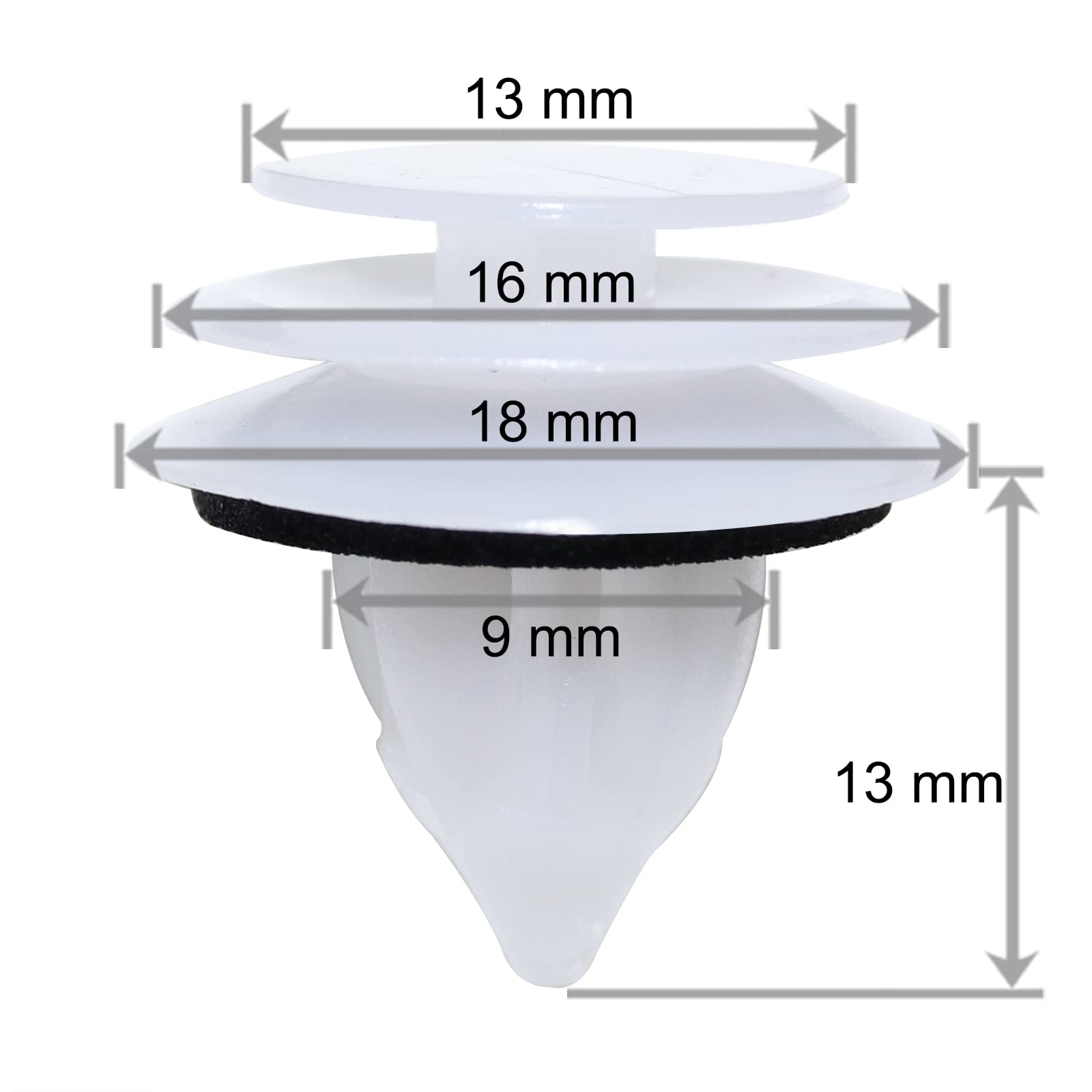 とまみページ Amazon.com: Woodzdon 30 Pcs Door Trim Panel Clips Push Fastener