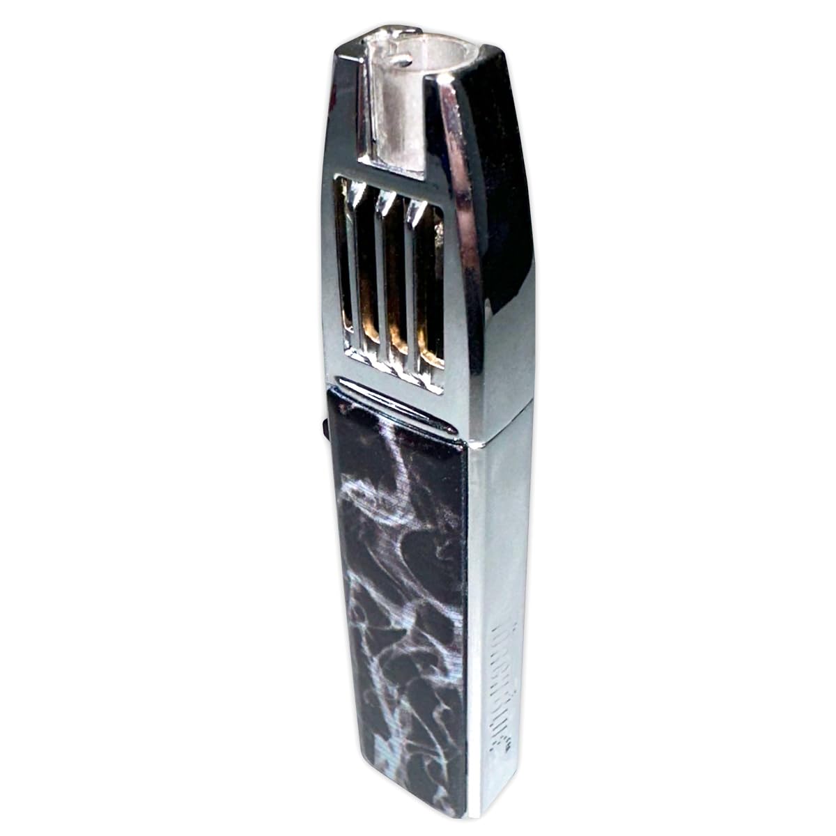 Metal Refillable Butane Torch, Prefilled and Ready to Use- 2300 Degree Jet Flame with Safety Lock, Heavy Duty (Silver)