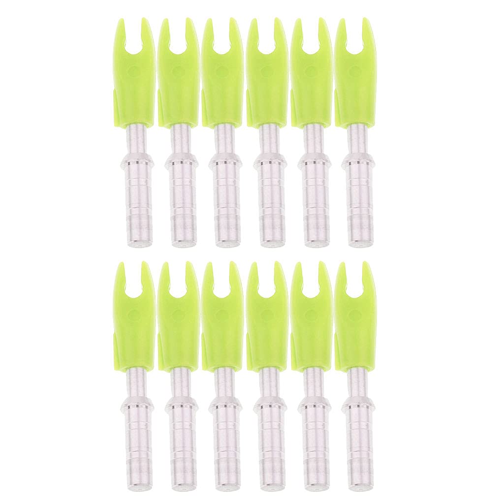 Sharplace 12 Encoches de de de à L' en Plastique pour Arbre de Flèche ID 4.2mm