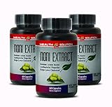 Noni Organic Capsules - NONI 8:1 Concentrate 500MG - Boost The Performance (3 Bottles)