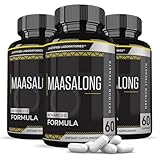 Justified Laboratories (3 Pack Maasalong Advanced Men's Health Masalong Formula 60 Capsules