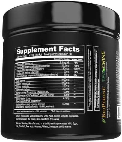 Miniatura 3 de Project #1 Quantum-X Nutrition Polvo avanzado de preentrenamiento para hombres y mujeres  Fórmula enriquecida con ingredientes naturales  Mejora la