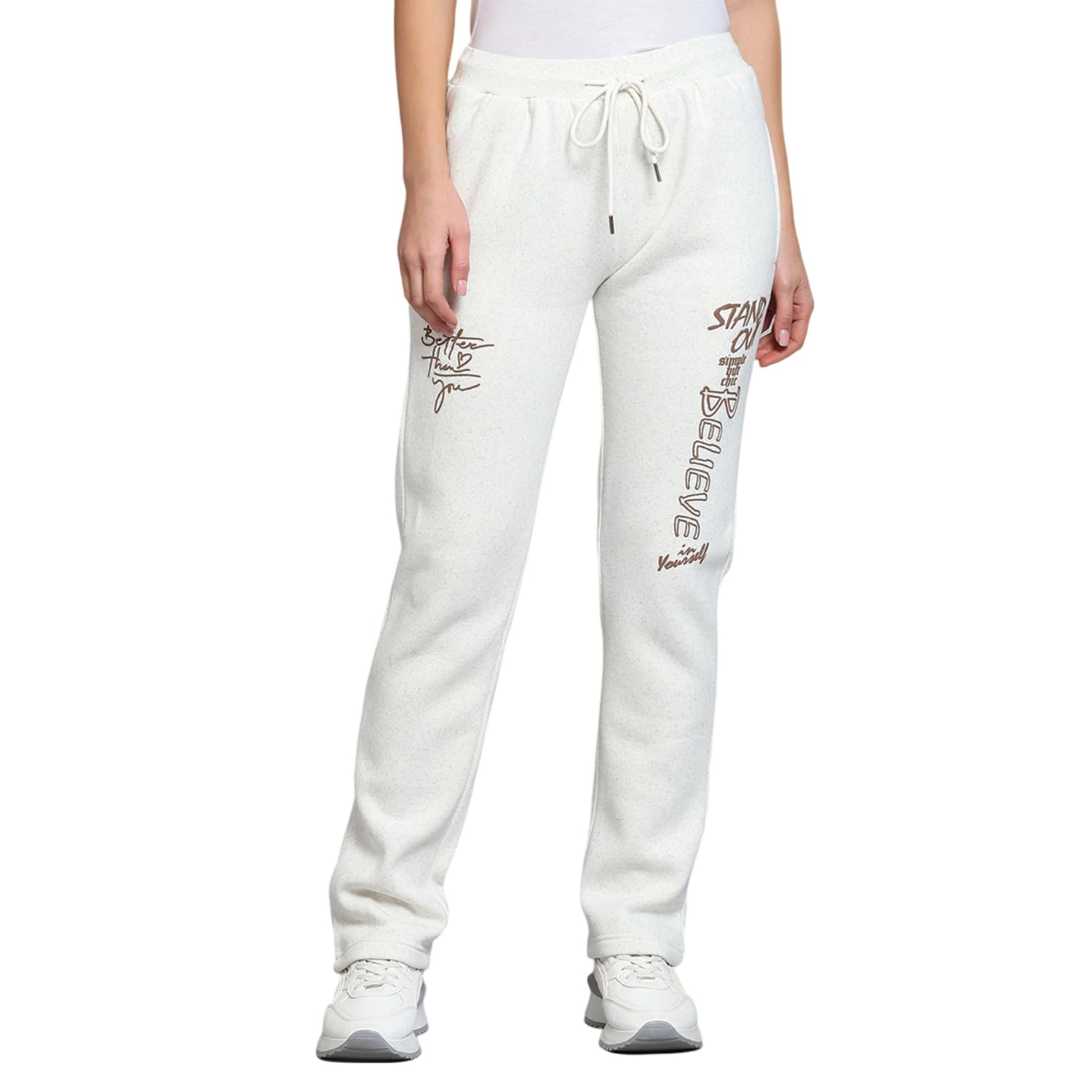 monte carlo Women's Printed Mid-Rise Lower | Regular Fit | Drawstring Waist | Soft & Comfortable Casual Joggers for Women-picture-13