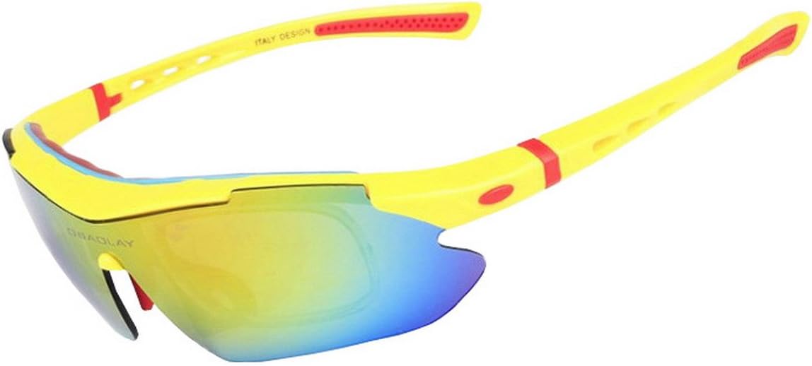 Mecoco Unisex Polarized UV Protection Sports Cycling Rider Sunglasses Glasses Goggles for Men Women Riding Driving Fishing Running Golf Outdoor Glasses UV400 Windproof Lightproof Anti-Glare