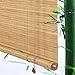 Produktbild Bambusrollo- 1.1m / 1.2m / 1.3m Breites Fenster Rollos - Bambus Roll Up Sahdes für Balkon/Teahouse/Terrasse, Anpassbare Größe (Size : W 1.2X h 1.8m)