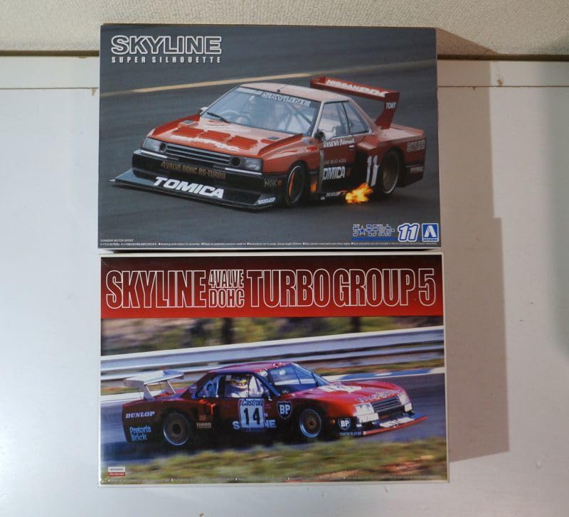 アオシマ　1/24 スカイライン　スーバーシルエット 1/24 ニッサン KDR30 スカイラインスーパーシルエット '82｜株式