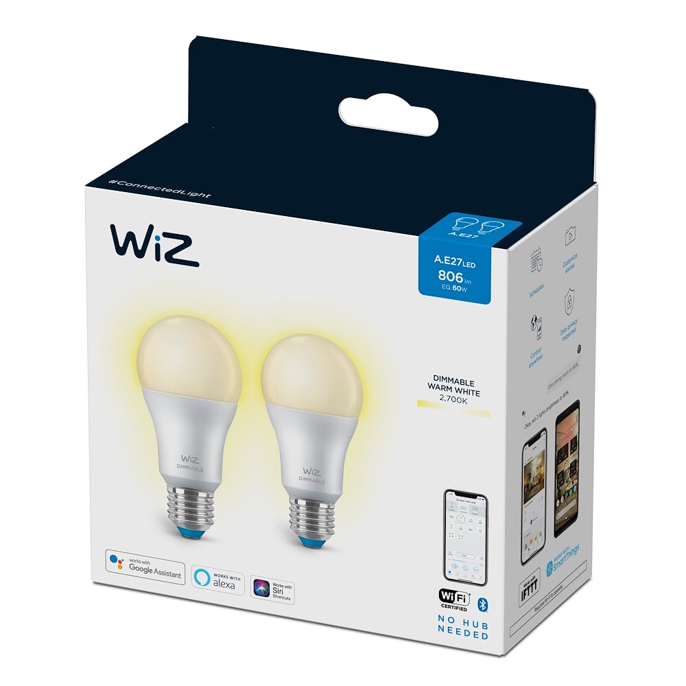 Wi-Fi BLE 60W A60 E27 927 DIM 2PF/6