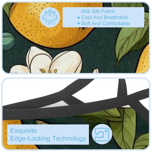 4 Pack Thanksgiving Pear Neck Gaiter Face Scarf Cover Sun Protection Balaclava Cloth Bandanas with Ear Loops4