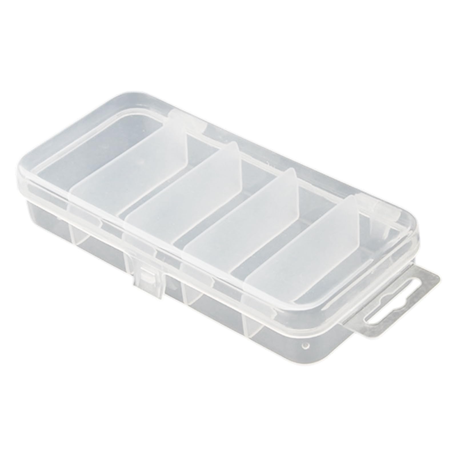 Qsvbeeqj Transparent Small Fi Multiple Compartment Waterproofed Fishing Tackle Storage Box For Lures Accessories And Fishing Gear Lures Compartment Box