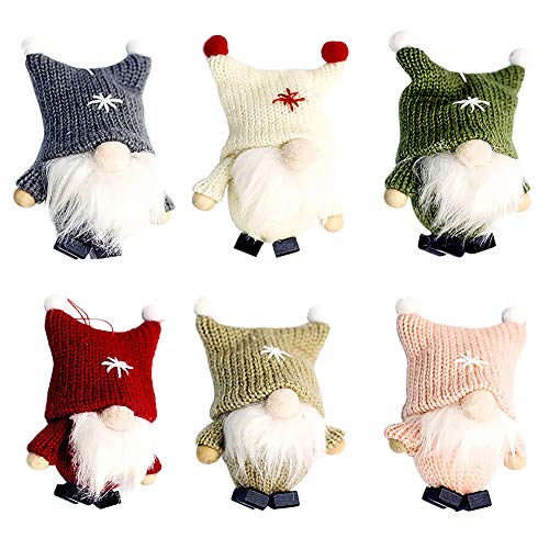 6Pcs Premium Weihnachtsmann-Anhänger für den...
