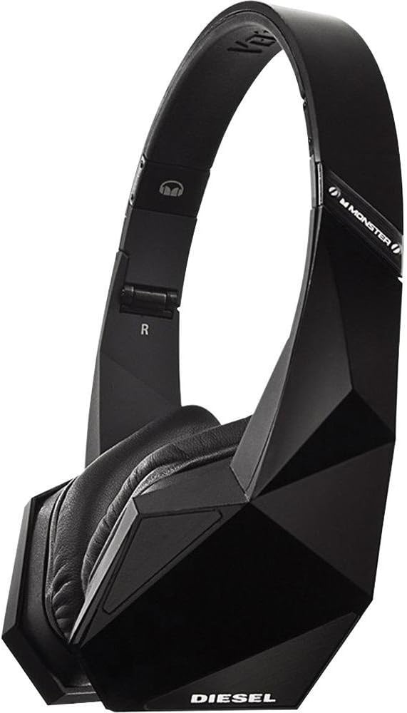 Monster Diesel VEKTR On-Ear Headphones with Apple ControlTalk (Black)
