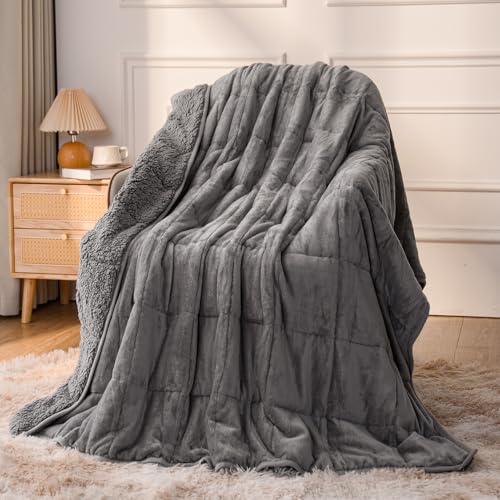 Sivio Sherpa Weighted Blanket 15lbs