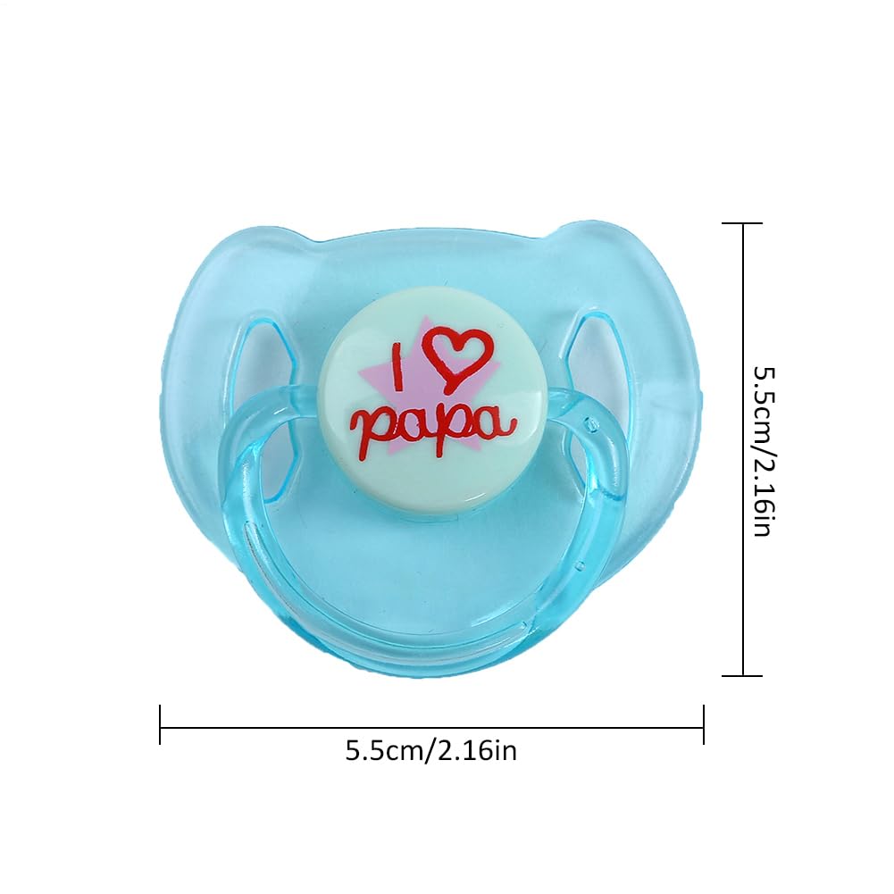 4 Pièces Sucette Magnétique Pour Bébé Reborn, Tétine Aimantée Pour Bébé Reborn, Sucette Poupon Simulation, Accessoires D'alimentation D'imitation, Jeu De Rôle Cadeaux Pour Enfant Garçons Filles