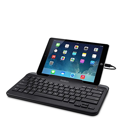 Belkin B2B130 Wired Tablet Keyboard with Stand and Lightning Connector for iPad by Belkin - Image 5