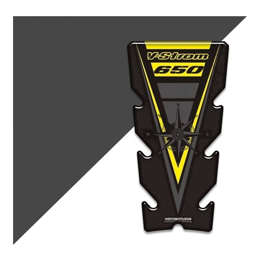Motorrad Tankschutz Pad Für V-Strom Für DL 650 XT 650XT Für Adventure Tankpad Seiten-Tankpad Benzin-/Kraftstoff-/Öl-Kit Knie-Kratzschutz Dekorationsschutz