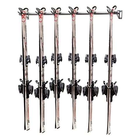 Almacenamiento colgante de esquíes Monkey Bar Storage para 6 pares Cover