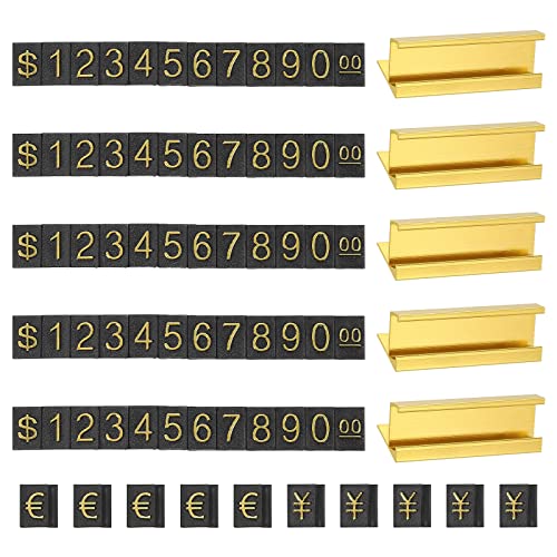 Affichage de prix réglables PATIKIL pour éliminer les étiquettes illisibles