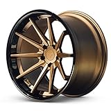 Ferrada Wheels FR4 20x9 5x114.3 et35 Matte Bronze / Gloss Black Lip C.B 73.1