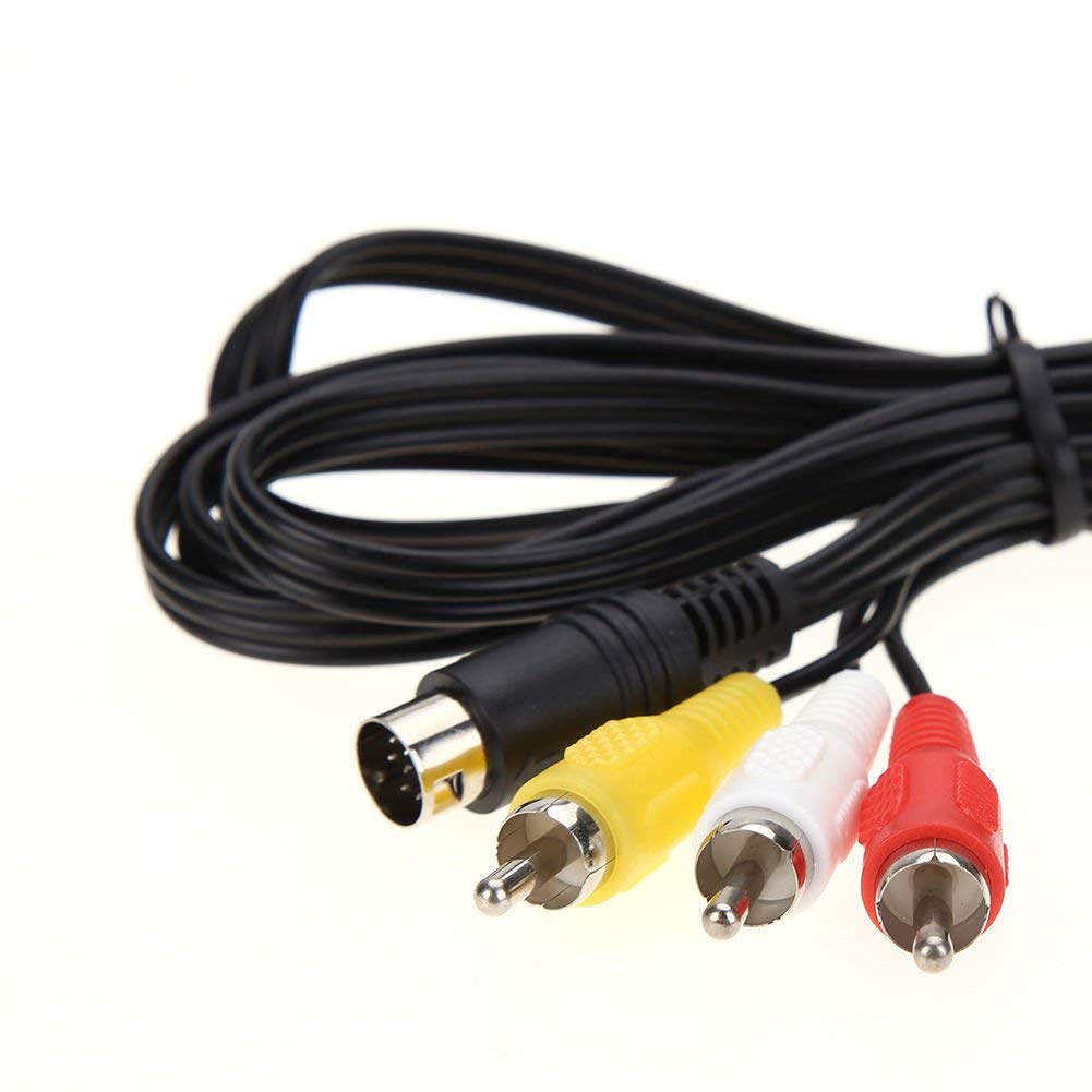 Cable de componentes de audio y vídeo AV para videojuegos Ps2 Ps3 Rca Cable de componentes de audio y vídeo AV para videojuegos Ps2 Ps3 Rca