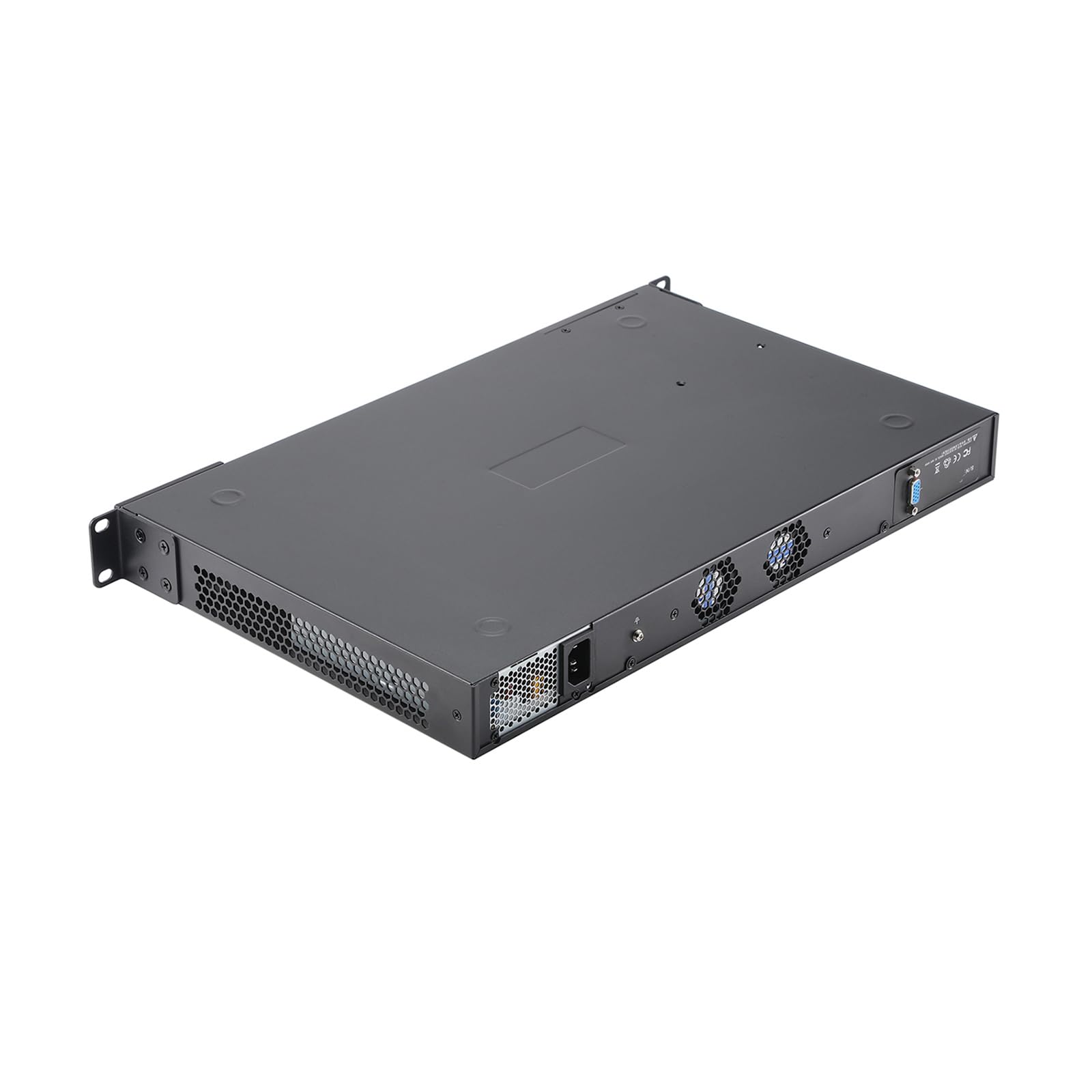 Firewall, VPN, 19 Inch 1U Rackmount, Mikrotik, PFSense, OPNsense, Network Appliance, Core I3 4160, RS16, 6 x 2.5GbE 226-V LAN, 2 x SFP+ 82599ES, Bypass, 4G RAM, 128G SSD