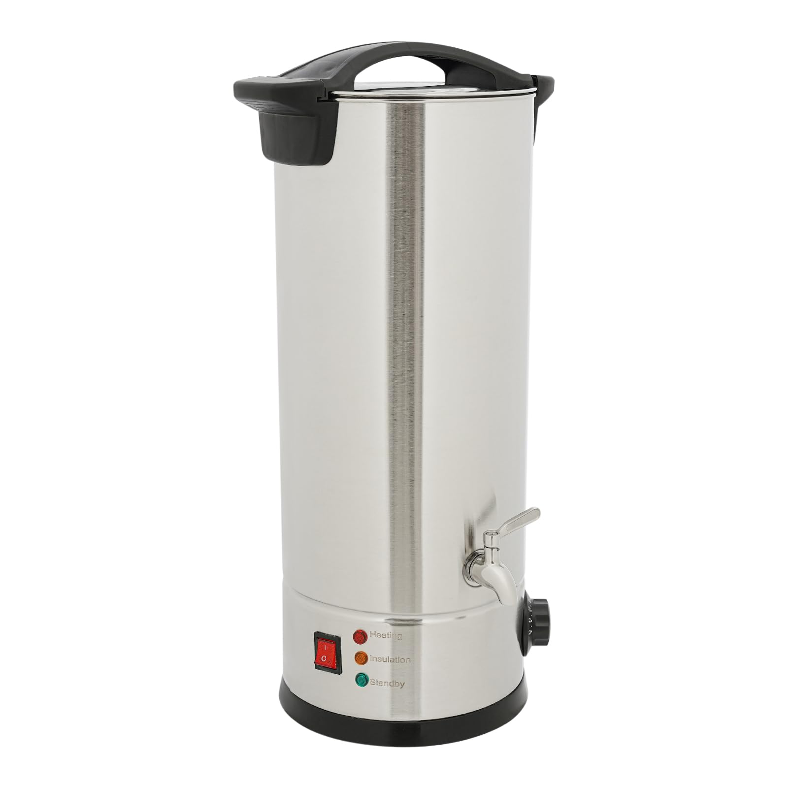 Wachsschmelzer 9 L, 1800 W, mit Temperaturregler und beheiztem Hahn | Aus Edelstahl 304 und PP, 0 bis 110 °C, für Sojawachs, Bienenwachs, Paraffinwachs, Kokoswachs, Seife und Kosmetik