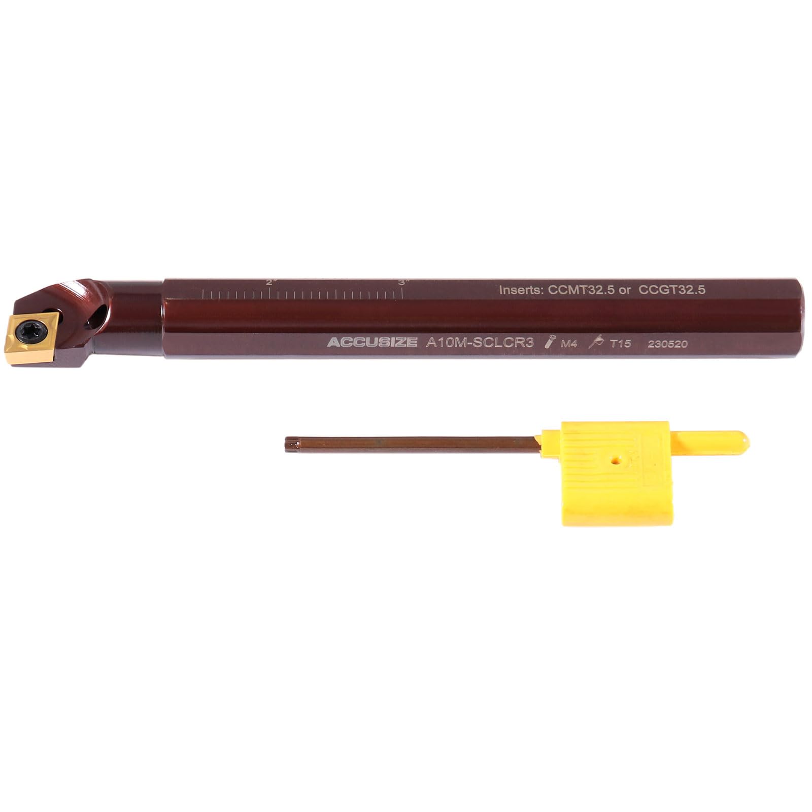 Accusize Indexable Boring Bar - 3/8" SCLCR -10 Accusize Indexable Boring Bar - 3/8" SCLCR -10
