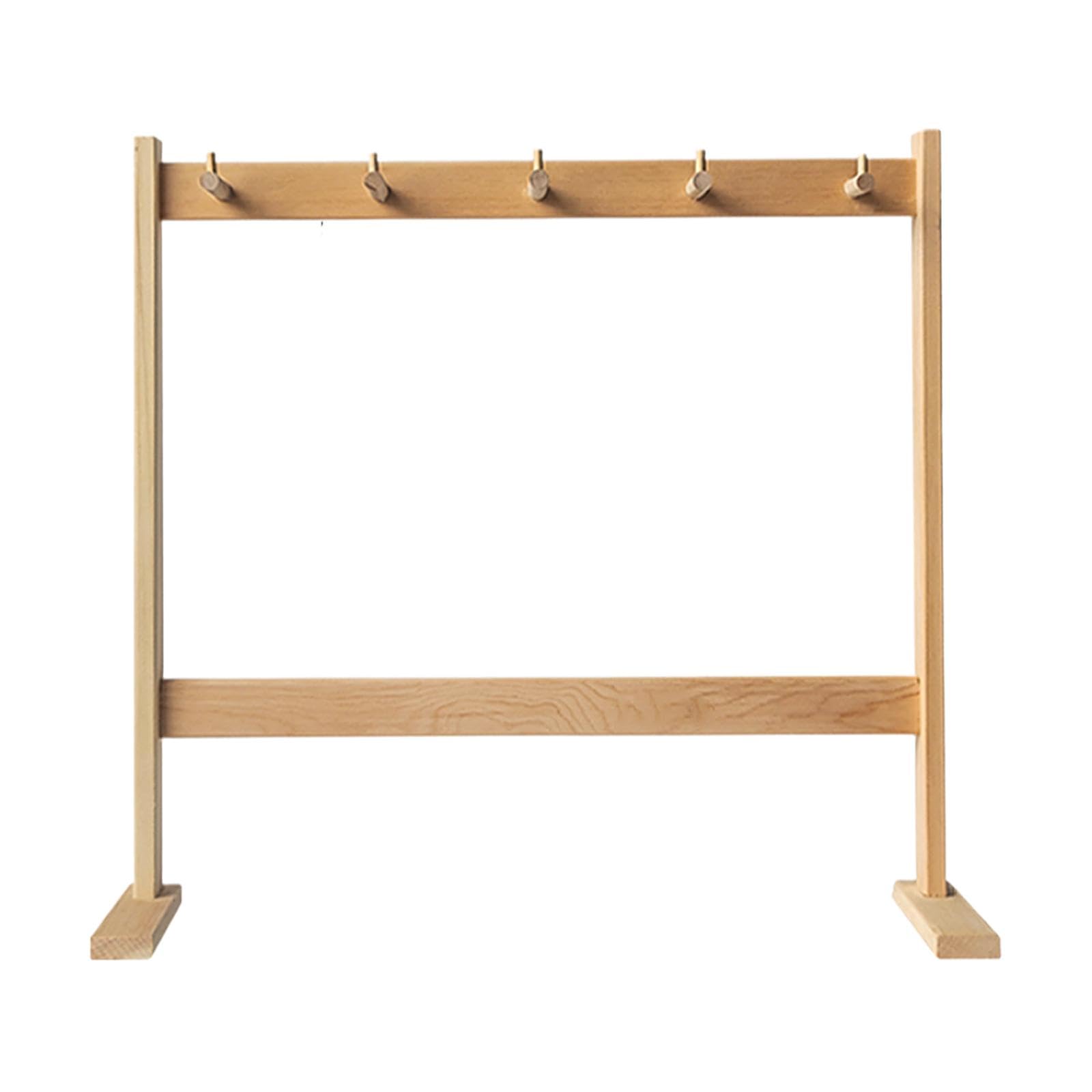 Sharplace Windspielständer, Windglocken-Hängegestell, massives, Glockenspielhalter, Anhänger-Displayständer für Meditation, Heimtisch, Ausstellung