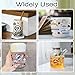 Scyagolila UV DTF Cup Wraps for 16oz Glass Cups, Transfer Stickers Rub on Decal for Glass Tumblers Furniture Craft DIY Crafts(8sheet)