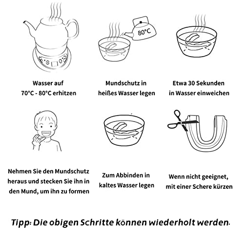 Zahnschutz, 2 Stücke Mundschutz Boxen, Sport Mundschutz, für MMA Kampfsport Boxen, Taekwondo, Hockey Sport Zahnschutz, Tragbare Schutzkasten, Erwachsene, Schwarz und Rot