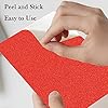 20 Sheets of Self-Adhesive Sparkle Shinny Craft Sheets Rainbow Sparkly Glitter Cardstock Paper in A4 Size for DIY Craft Projects Card Making Party Decoration(Red) #2