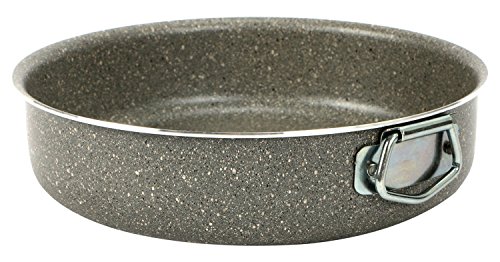 Bialetti Trudi R-Tortera extraíble Aluminio, Color Gris, Aluminio, Gris, 37,5 x 33 x 31,5 cm